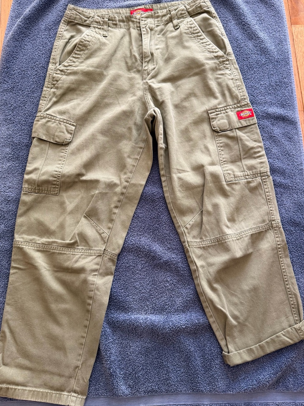 Dickies Olive Straight Leg Cargo Pants